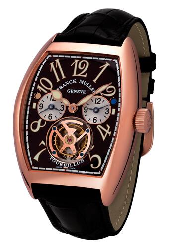 FRANCK MULLER Cintree Curvex Master Banker Tourbillon 8880 T MB RG Replica Watch